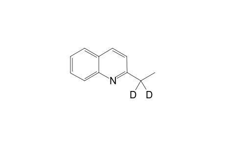 2-Ethylquinoline-.alpha.-D2