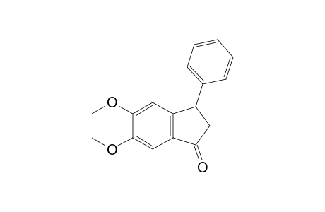 5,6-dimethoxy-3-phenyl-1-indanone