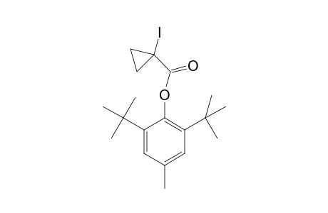 2,6-Ditert-butyl-4-methylphenyl 1-iodocyclopropanecarboxylate