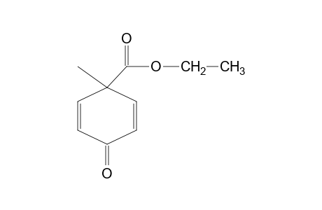 1-METHYL-4-OXO-2,5-CYCLOHEXADIEN-1-CARBONSAEUREETHYLESTER