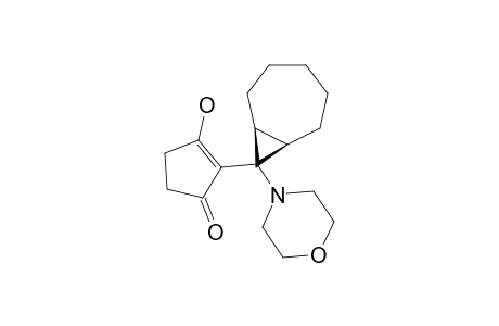 3-HYDROXY-2-(ENDO-8-MORPHOLINOBICYCLO-[5.1.0]-OCT-8-YL)-2-CYCLOPENTEN-1-ONE