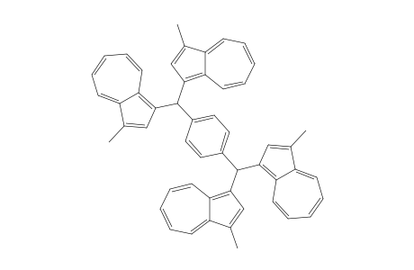 1,4-Bis[bis(3-methyl-1-azulenyl)methyl]benzene