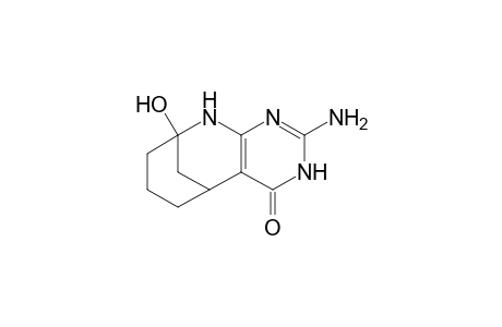 2-Amino-9-hydroxy-5,6,7,8,9,10-hexahydro-5,9-methanopyrimido[4,5-b]azocin-4(3H)-one