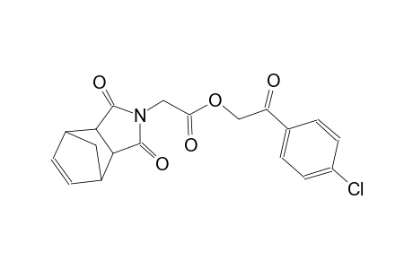 2-(4-chlorophenyl)-2-oxoethyl 2-(1,3-dioxo-3a,4,7,7a-tetrahydro-1H-4,7-methanoisoindol-2(3H)-yl)acetate