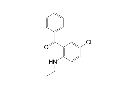 5-chloro-2-(ethylamino)benzophenone