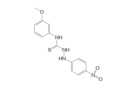 4-(m-methoxyphenyl)-1-(p-nitrophenyl)-3-thiosemicarbazide