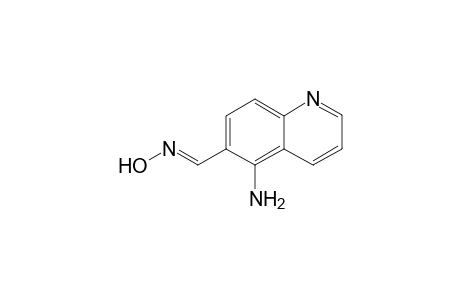 (6E)-5-amino-6-quinolinecarboxaldehyde oxime