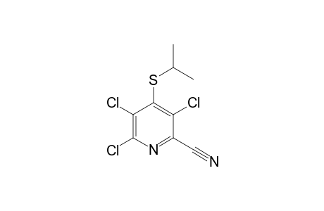 4-ISOPROPYLTHIO-2,3,5-TRICHLORO-6-CYANOPYRIDINE
