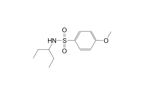 N-(1-ethylpropyl)-4-methoxybenzenesulfonamide