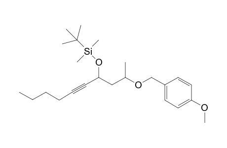 tert-Butyl((2-((4-methoxybenzyl)oxy)dec-5-yn-4-yl)oxy)dimethylsilane