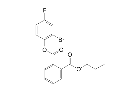 Phthalic acid, 2-bromo-4-fluorophenyl propyl ester