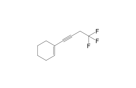 1-(4,4,4-Trifluorobut-1-yn-1-yl)cyclohex-1-ene