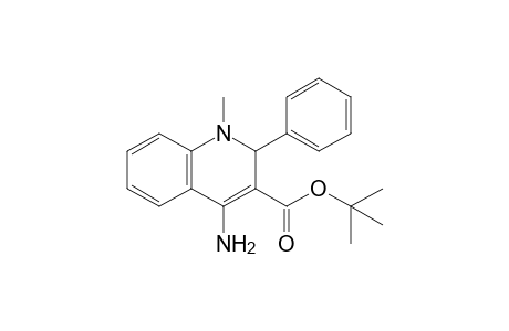 t-Butyl 4-amino-1-methyl-2-phenyl-1,2-dihydro-3-quinolinecarboxylate