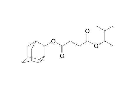 Succinic acid, 3-methylbut-2-yl adamant-2-yl ester