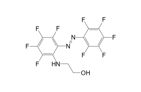 2-{[2-(Pentafluorophenyl)azo-3,4,5,6-tetrafluorophenyl]amino}ethanol