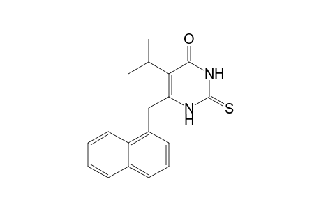 5-ISOPROPYL-6-(1-NAPHTHYLMETHYL)-2-THIOURACIL