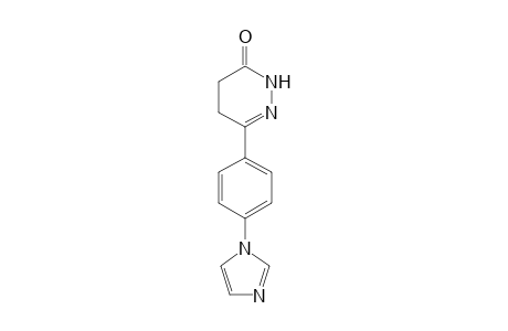 3(2H)-Pyridazinone, 4,5-dihydro-6-[4-(1H-imidazol-1-yl)phenyl]-