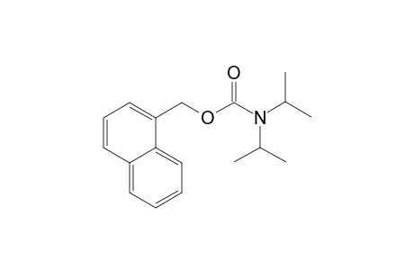 N,N-diisopropylcarbamic acid (naphthalen-1-yl)methyl ester