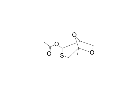 5-Methyl-6,8-dioxa-3-thiabicyclo[3.2.1]oct-2-yl acetate