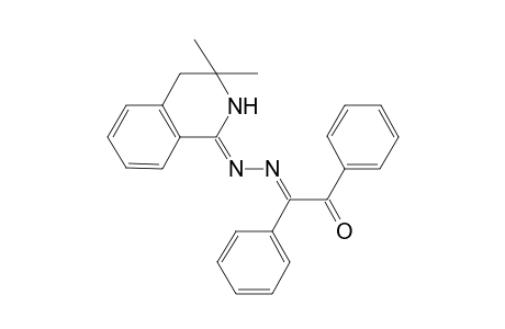 1(2H)-isoquinolinone, 3,4-dihydro-3,3-dimethyl-, [(E)-2-oxo-1,2-diphenylethylidene]hydrazone, (1Z)-