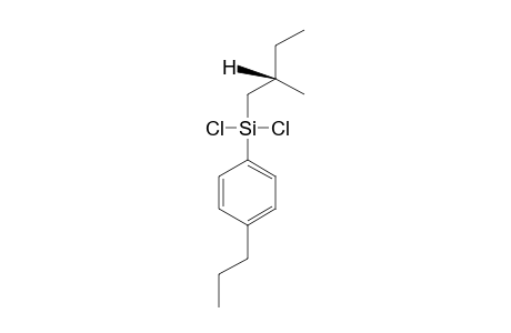 (S)-(2-METHYLBUTYL)-(4-PROPYLPHENYL)-DICHLOROSILANE