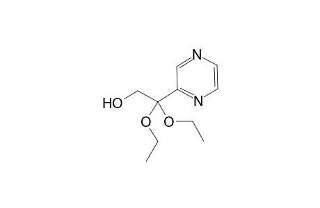 2,2-Diethoxy-2-(2-pyrazinyl)ethanol