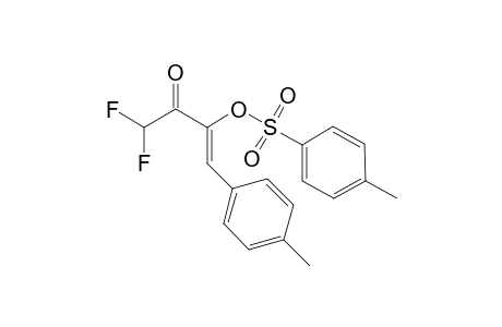 (Z)-1,1-Difluoro-4-(4-methylphenyl)-3-(tosyloxy)but-3-en-2-one