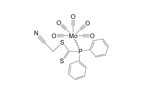 MO(CO)5[PPH2(CS2CH2CN)]