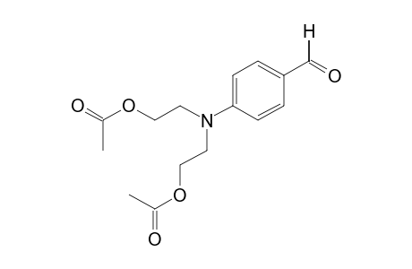 p-[bis(2-hydroxyethyl)amino]benzaldehyde, diacetate