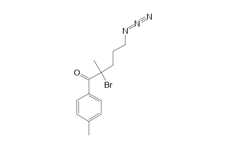 6-Azido-3-bromo-3-methyl-1-(4-methylphenyl)-2-hexanone