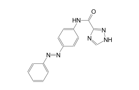 N-{4-[(E)-2-phenyldiazenyl]phenyl}-1H-1,2,4-triazole-3-carboxamide