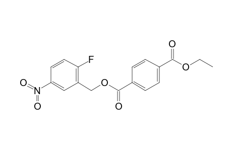 Terephthalic acid, ethyl 2-fluoro-5-nitrobenzyl ester