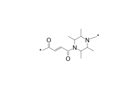 Poly(2,3,5,6-tetramethylpiperazine fumaramide)