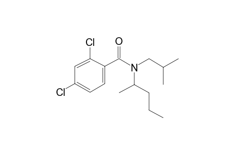 Benzamide, 2,4-dichloro-N-(2-pentyl)-N-isobutyl-