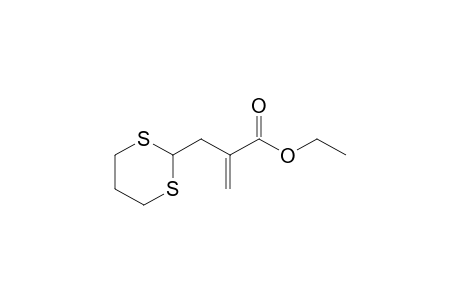 2-(1,3-Dithian-2-ylmethyl)-2-propenoic acid ethyl ester