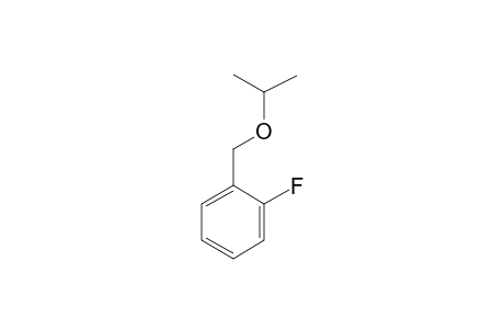 1-Fluoranyl-2-(propan-2-yloxymethyl)benzene