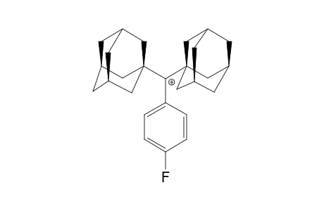 1,1'-DIADAMANTYL-p-FLUORO-BENZENE CARBOCATION