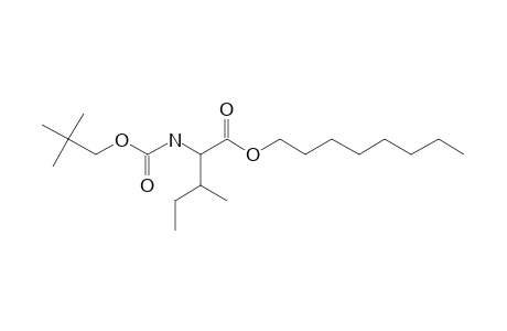 L-Isoleucine, N-neopentyloxycarbonyl-, octyl ester