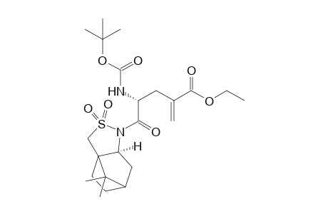 (2S)-N-[(2R)-2-(tert-Butyloxycarbonylamino)-4-ethoxycarbonyl-4-penten-1-oyl]bornane-10,2-sultam