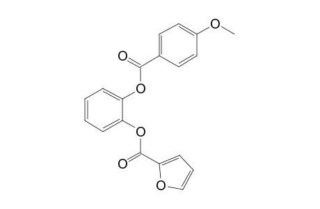 1,2-Benzenediol, o-(4-methoxybenzoyl )-o'-(2-furoyl)-