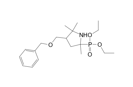 Diethyl (4-(Benzyloxymethyl)-2,5,5-trimethylpyrrolidinyl)-2-phosphonate