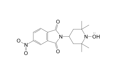 4-nitro-N-(1-oxyl-2,2,6,6-tetramethylpiperidine-4-yl)phthalimide radical