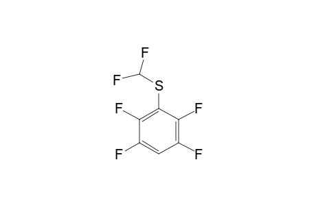 2,3,5,6-Tetrafluorobenzene, (difluoromethylthio)-