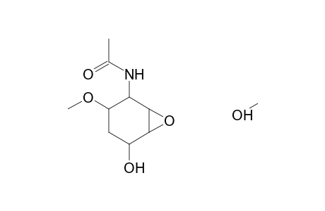 CYCLOHEXANOL, 1R-4C-ACETAMIDO-5,6C-EPOXY-2T,3C-DIMETHOXY-