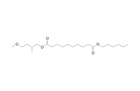 Sebacic acid, hexyl 4-methoxy-2-methylbutyl ester