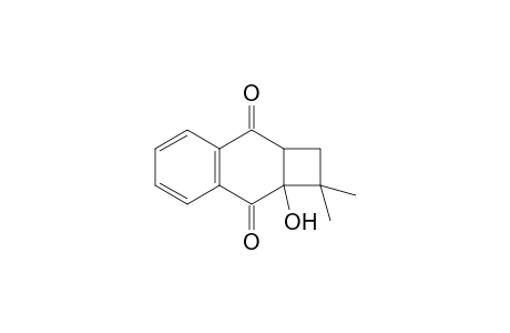 1,1-Dimethyl-8a-hydroxy-1,2-dihydrocyclobuta[b]naphthalene-3,8(2aH,8aH)-dione