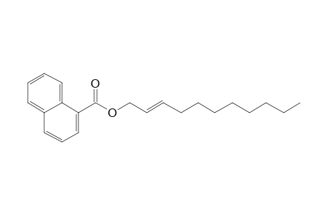 1-Naphthoic acid, undec-2-enyl ester