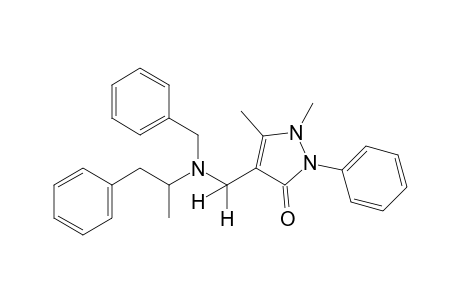 4-{[benzyl(alpha-methylphenethyl)amino]methyl}-2,3-dimethyl-1-phenyl-3-pyrazolin-5-one