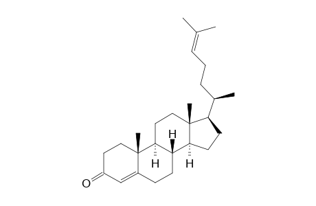 (8S,9S,10R,13R,14S,17R)-10,13-dimethyl-17-[(2R)-6-methylhept-5-en-2-yl]-1,2,6,7,8,9,11,12,14,15,16,17-dodecahydrocyclopenta[a]phenanthren-3-one