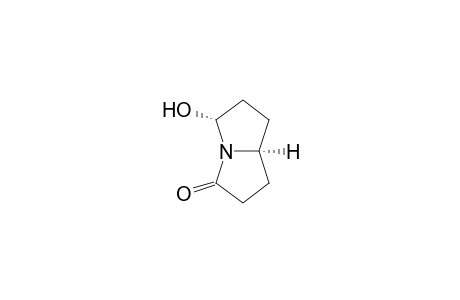 3H-Pyrrolizin-3-one, hexahydro-5-hydroxy-, cis-